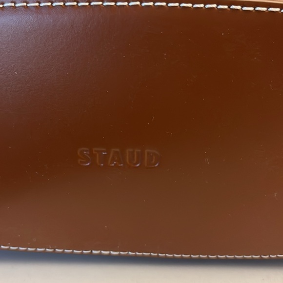 NWT Staud Cinch Shearling Bucket Bag - Picture 3 of 5